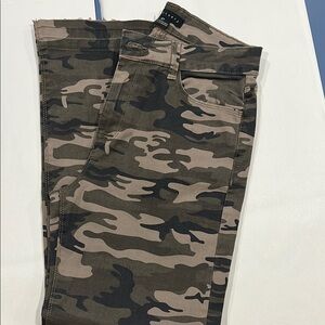 Sanctuary Camouflage High Rise Jeans